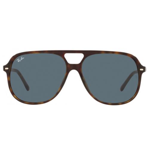 Ray-ban Havana Frame Gray Lenses Aviator Unisex Sunglasses RB2198-902/R5-60