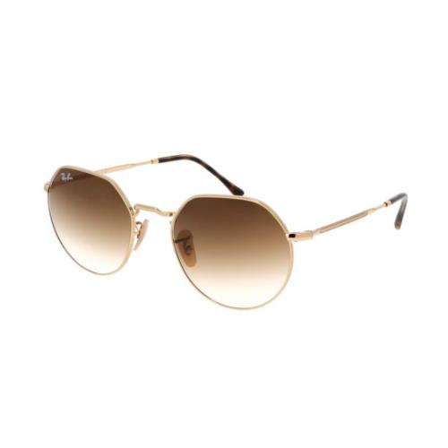 Ray-ban Non-polarized Men`s Sunglasses Gold Gradient Sunglasses RB3565-001/51-53