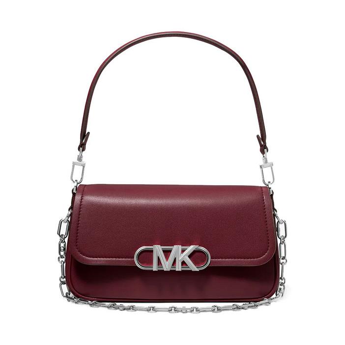 Michael Kors Parker Convertible Pouchette Shoulder Bag Purse Medium