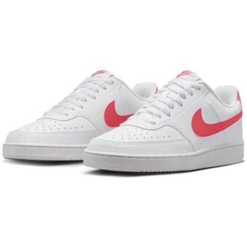 Nike Court Vision Lo NN Womens Size 5.5 Shoes DR9885 101 White Sea Coral - White