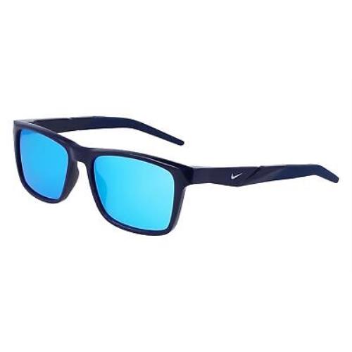 Nike RADEON-1-M-FV2403-410-5517 Navy Sunglasses - Frame: NAVY, Lens: BLUE