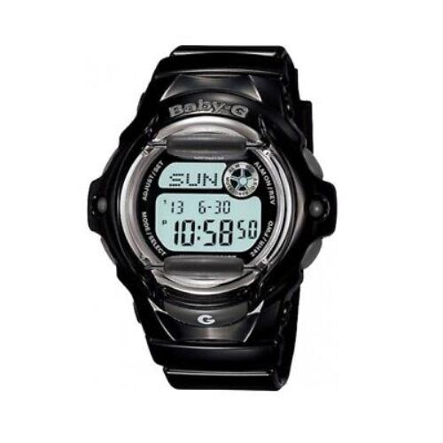 Casio BG169R-1M Baby G Black Translucent Strap Digital Wristwatch