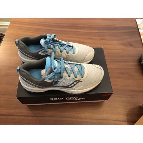 Saucony Excursion TR14 Womens Gray/blue Sport Shoes NWT-10 5