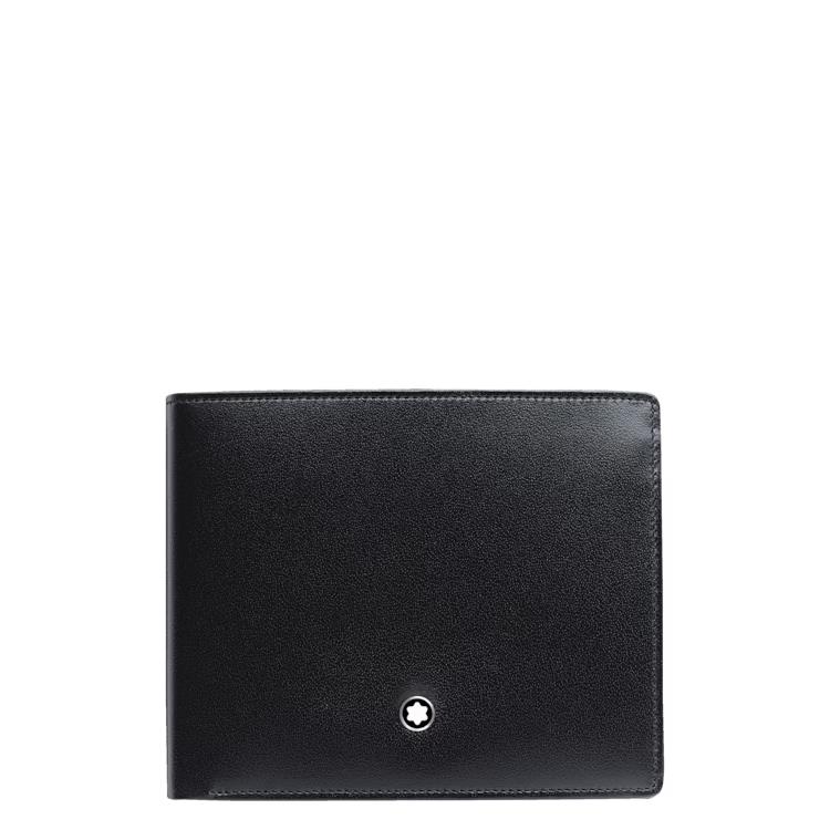 Montblanc Meisterst ck Leather Wallet 6cc with 2 View Pockets 130073