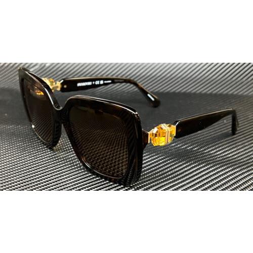 Swarovski SK6001 100283 Brown Havana Polarized Women`s 55 mm Sunglasses