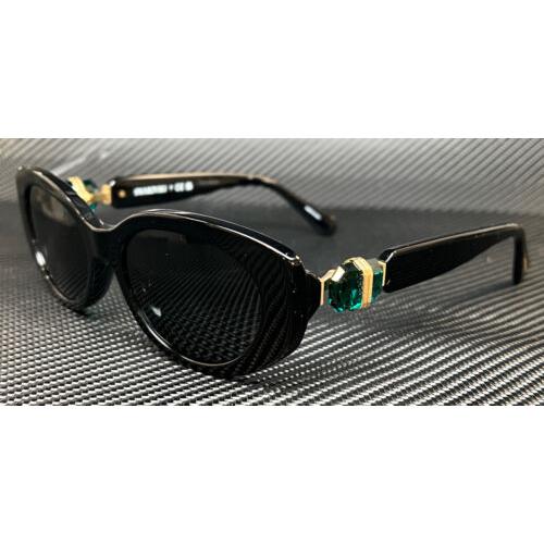 Swarovski SK6002 100187 Black Grey Women`s 53 mm Sunglasses