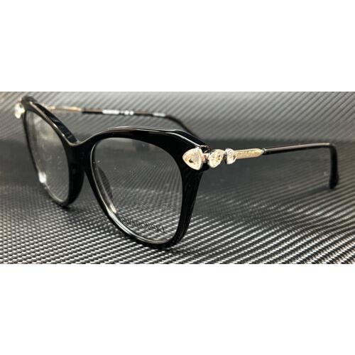 Swarovski SK2012 1038 Black Silver Women`s 53 mm Eyeglasses