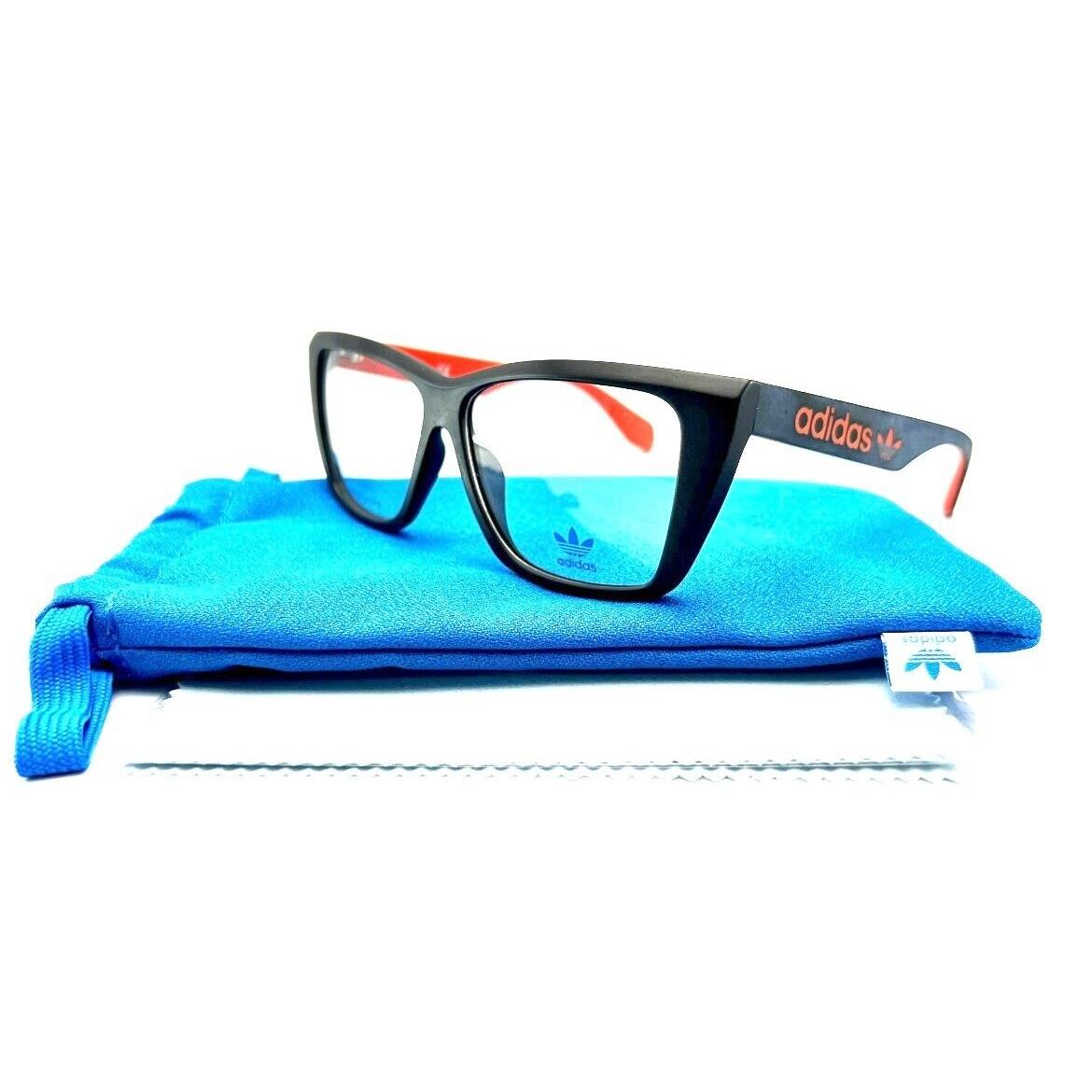 Adidas OR5009 002 Black Eyeglasses 57-12 140 W/case