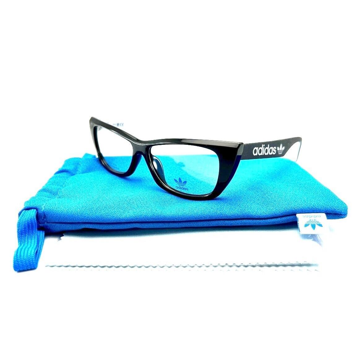 Adidas OR5010 001 Black Eyeglasses 55-13 140 W/case