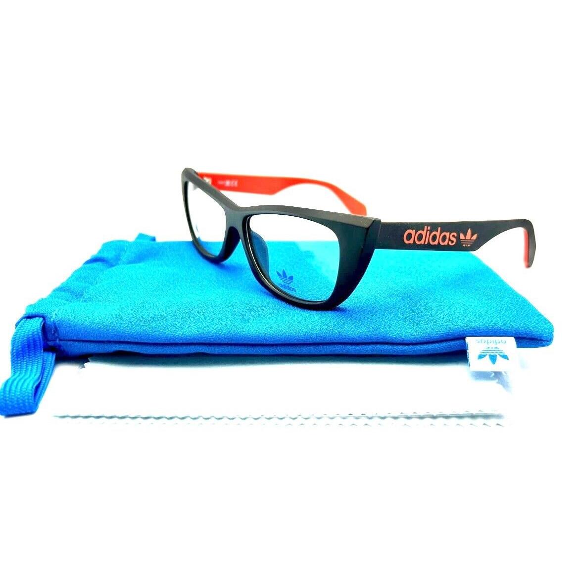 Adidas OR5010 002 Black Eyeglasses 55-13 140 W/case