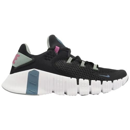 Nike Free Metcon 4 Black Mica Green Black Blue CZ0596-004 Women`s 6.5 - Black