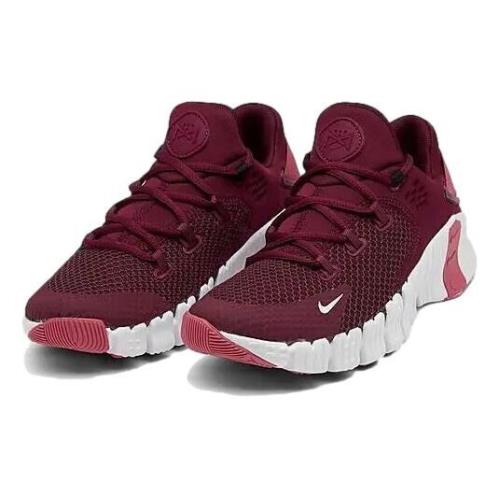 Size 8.5 - Nike Women`s Free Metcon 4 Training Shoes `dark Beetroot` CZ0596-669 - Dark Beetroot/Archaeo Pink