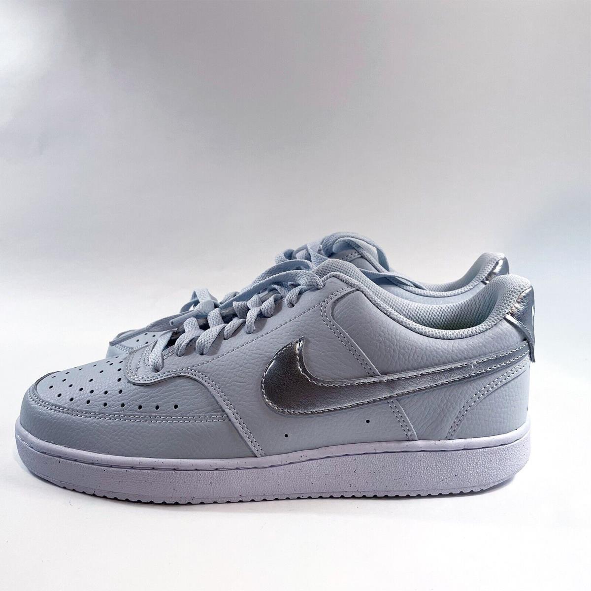 Nike Court Vision Low Women Size 10 Mens 9 DH3158-002 - Silver