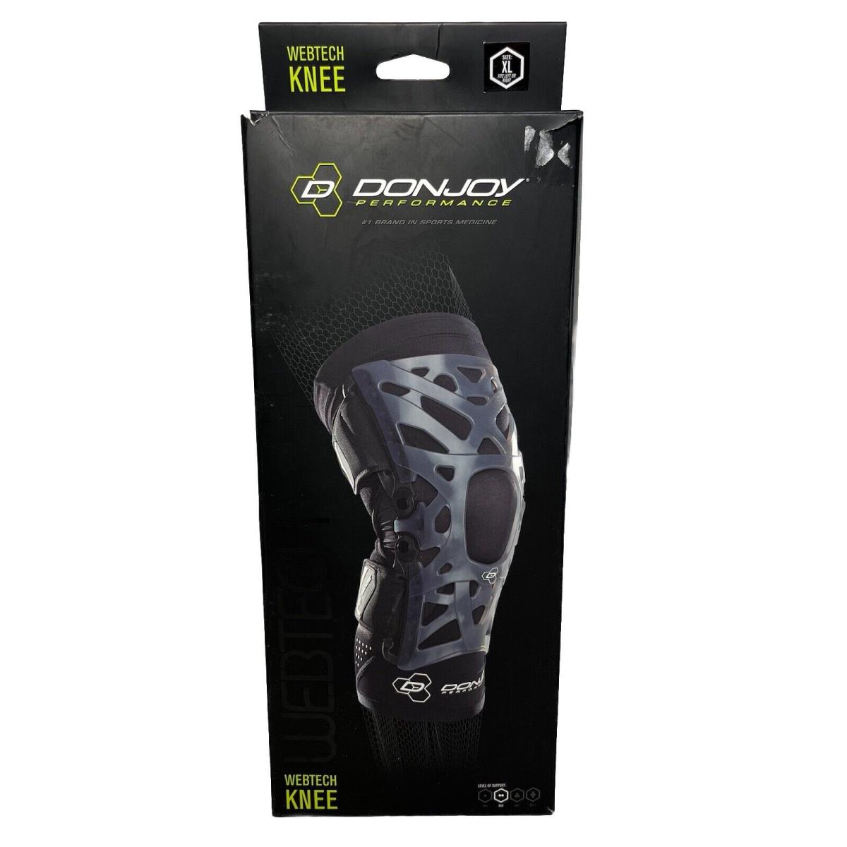 Donjoy Performance Webtech Knee Brace Black X-large