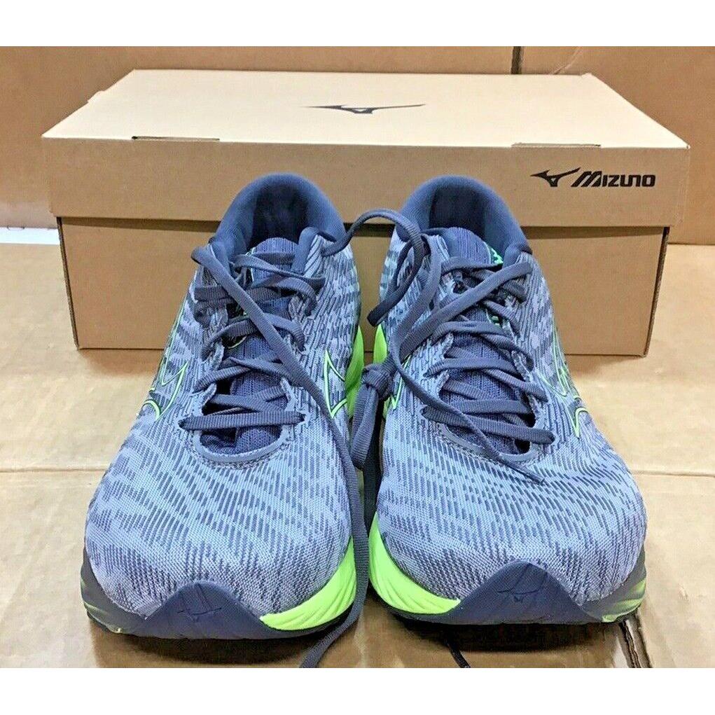 Mizuno Men`s Wave Rider 26 Ultimate Gray/neo Lime Running Shoes