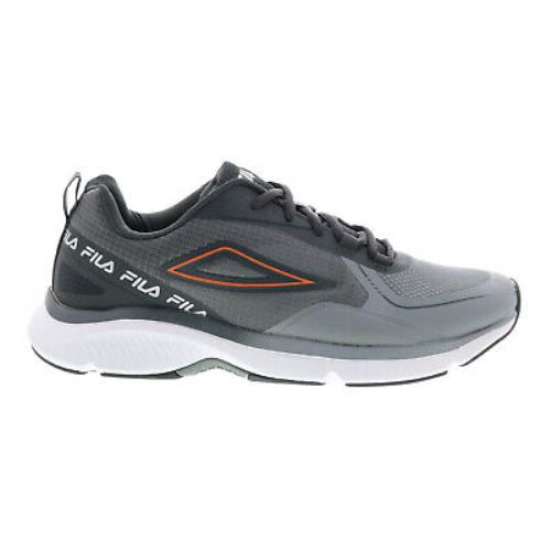 Fila Memory Skyshift 5 1RM01590-050 Mens Gray Canvas Athletic Running Shoes 10.5
