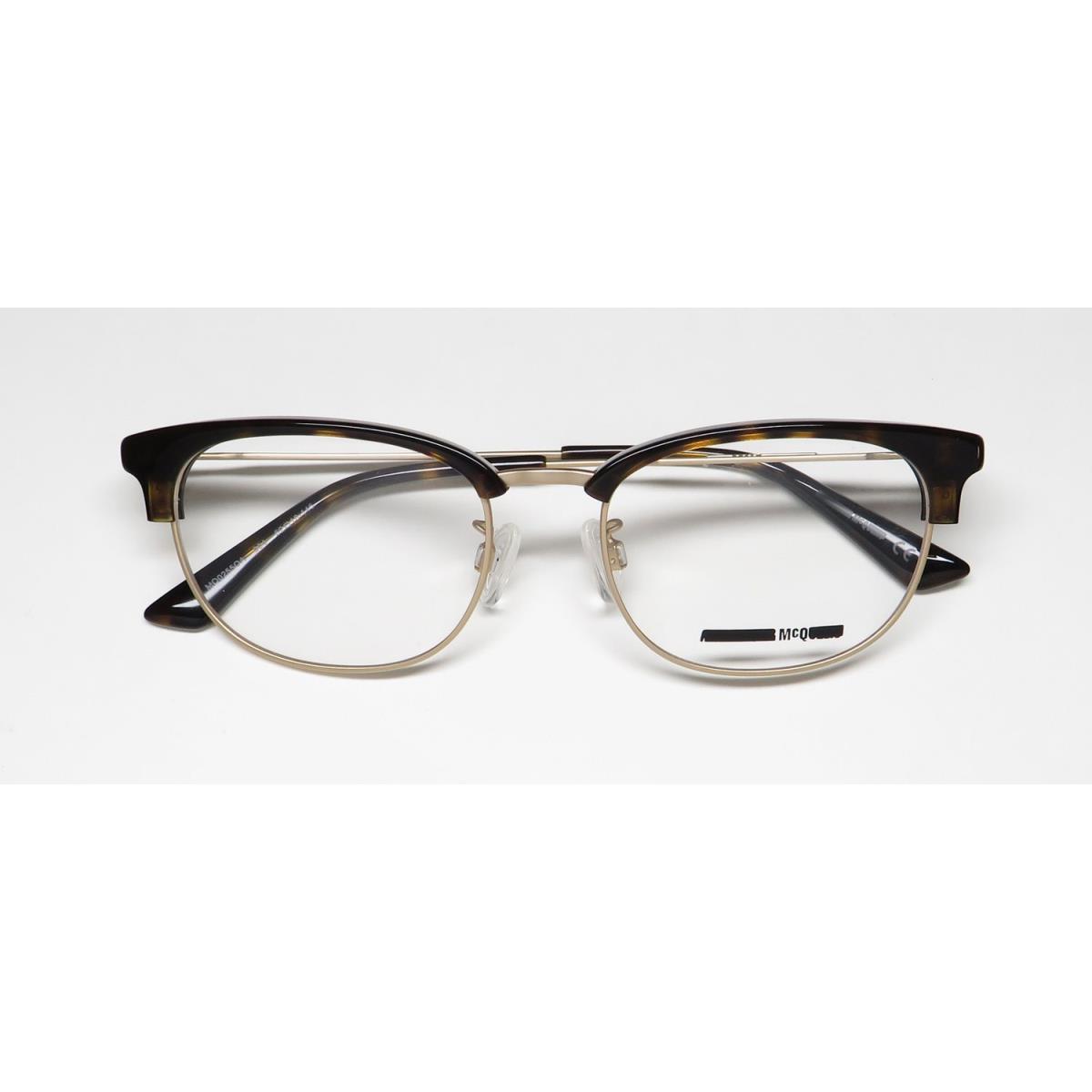 Alexander Mcqueen MQ0255OA Premium Acetate Designer Sleek Eyeglass Frame/glasses