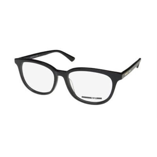 Alexander Mcqueen MQ0297OP Eyeglasses 001 Black 51-15-140 Cat Eye Full-rim