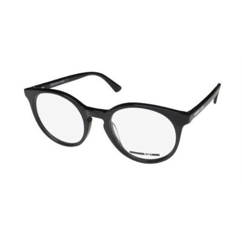 Alexander Mcqueen MQ0129O Eyewear Round Full-rim 001 Plastic Womens