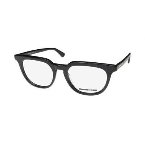 Alexander Mcqueen MQ0195O Glasses Black 001 49-18-145 Plastic Full-rim