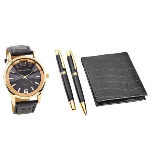 Pierre Cardin Men s Watch Wallet and Pen Set pcx7870emi