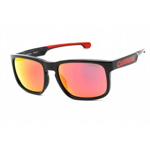 Carrera Ducati Men`s Sunglasses Red/black Plastic Square Carduc 001/S 00A4 UZ