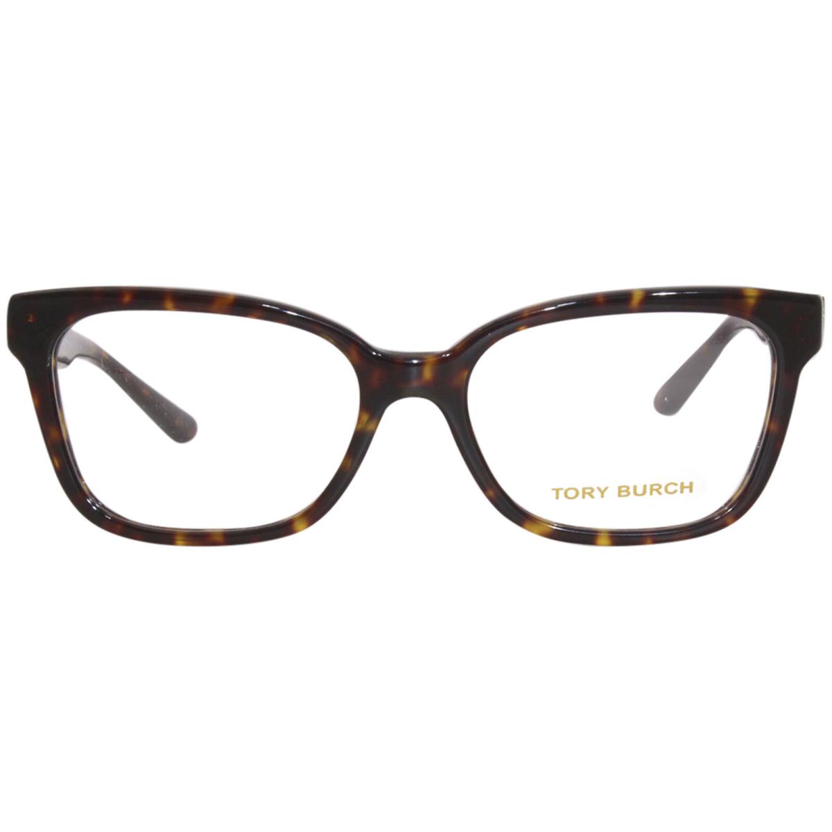 Tory Burch TY2084 1728 Eyeglasses Frame Women`s Dark Tortoise Full Rim 54mm