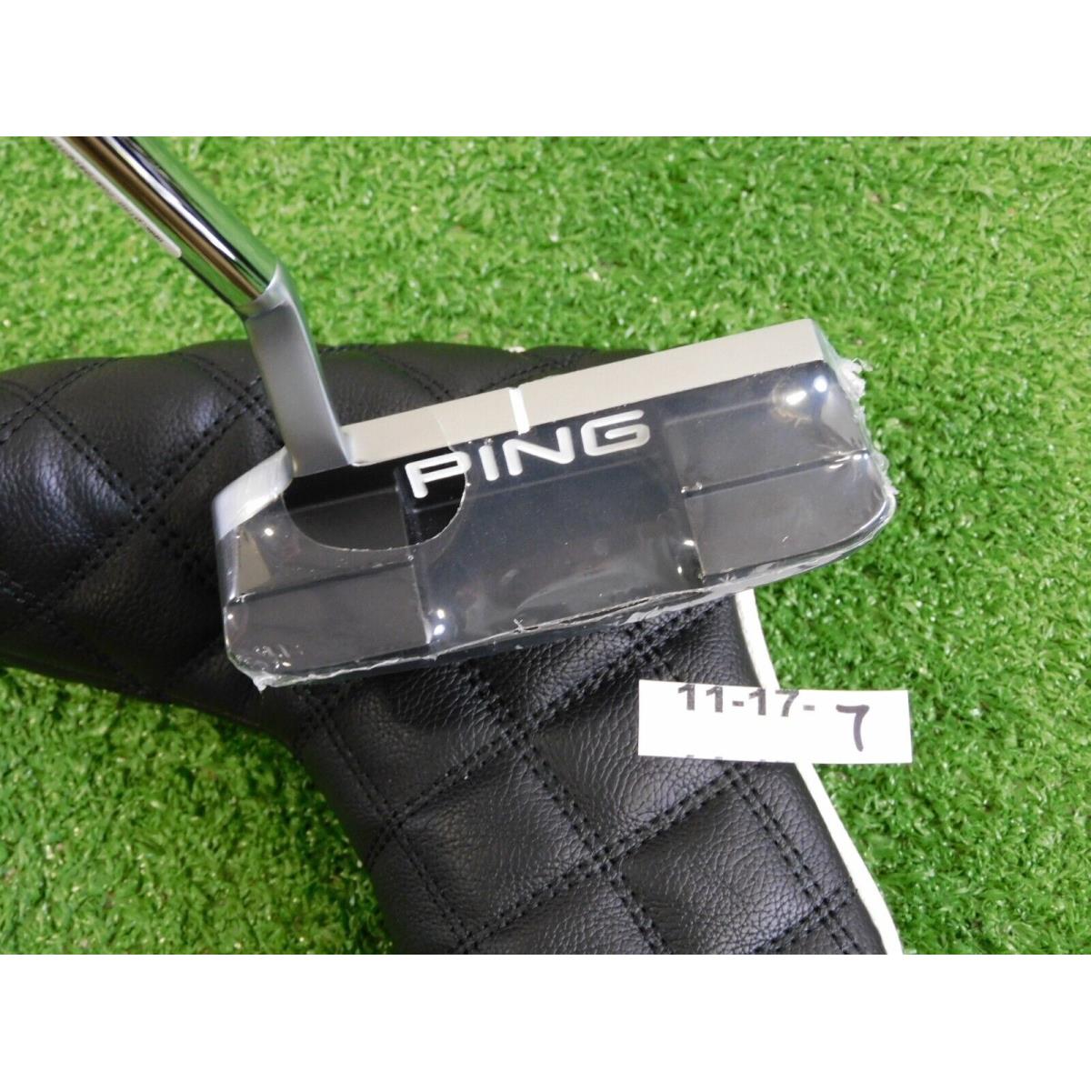 Ping 2023 Kushin 4 35 Strong Arc Putter with Headcover Black Dot