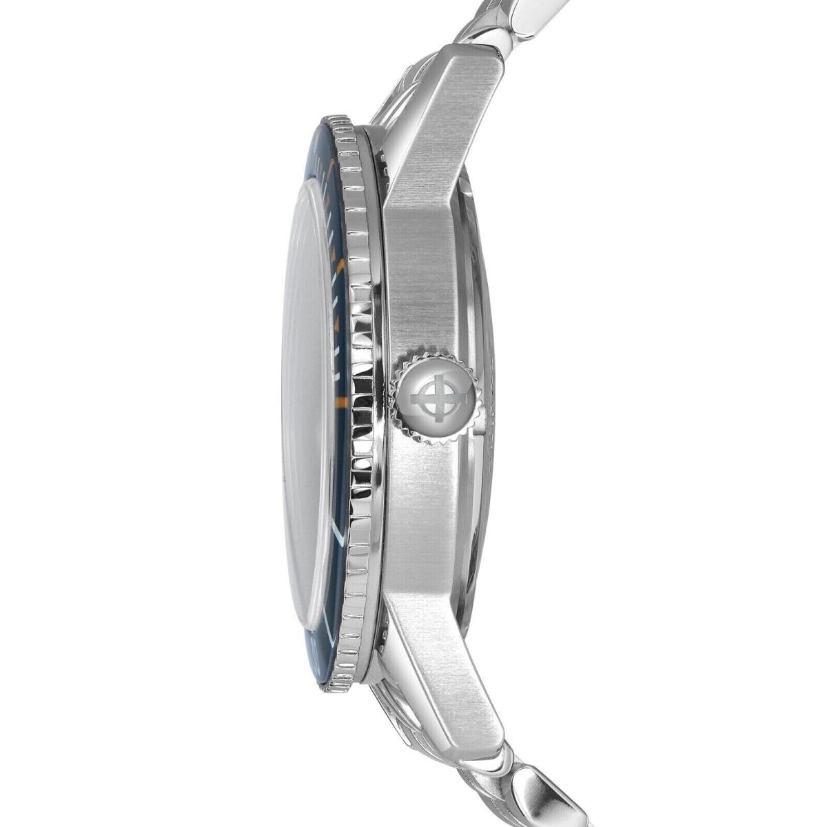 Zodiac Super Sea Wolf Automatic Stainless Steel Blue Dial Bezel Watch ZO9266