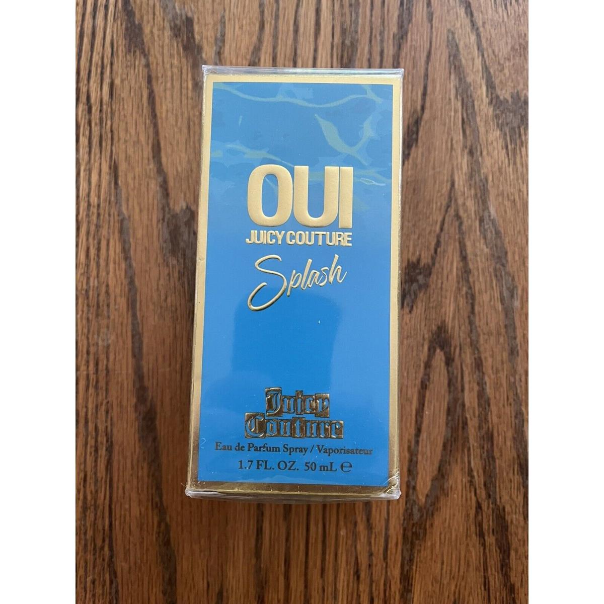 Oui Juicy Couture Splash Perfume Blue 1.7 Oz