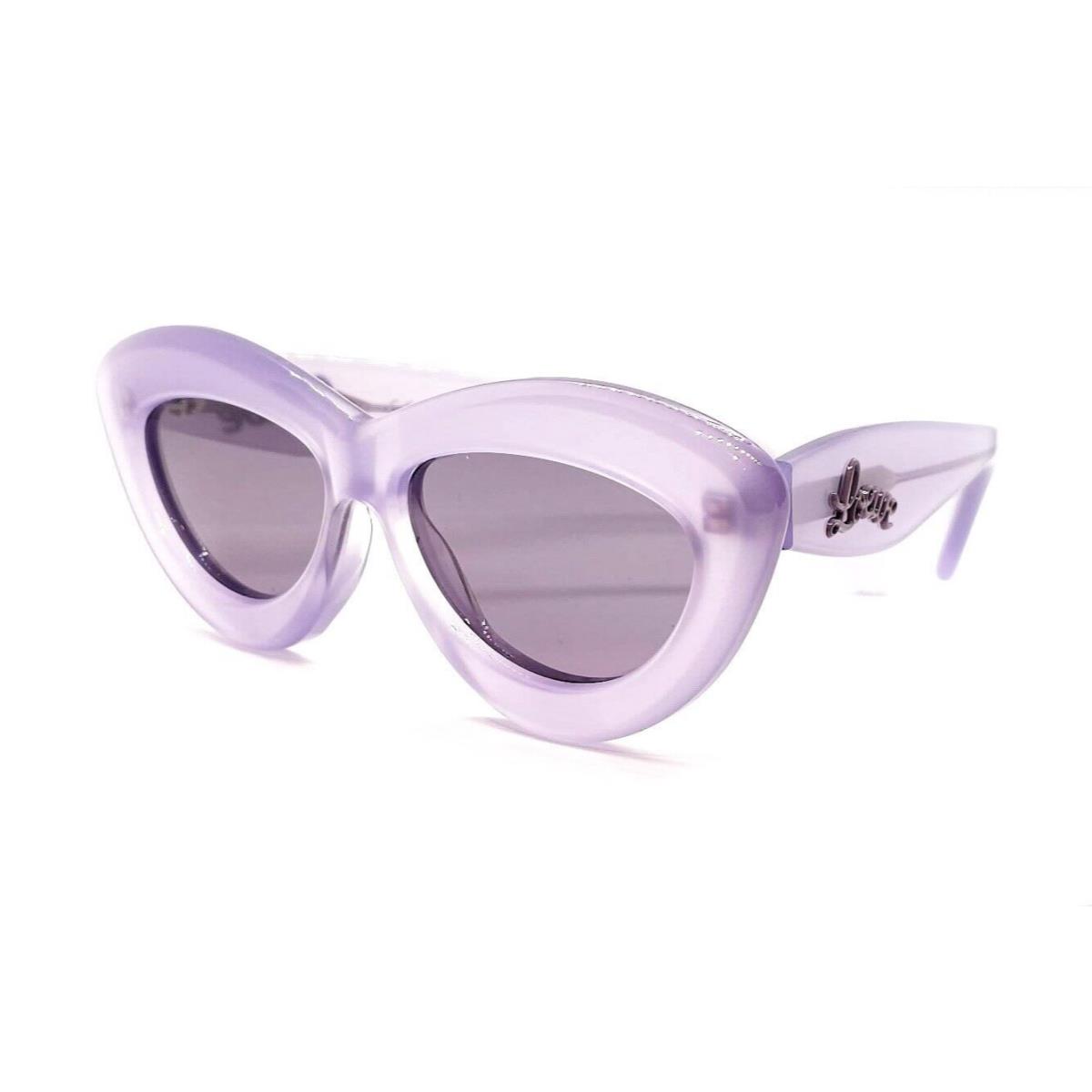 Loewe LW40096I Sunglasses 81U Lavender /gray Lenses Size 54