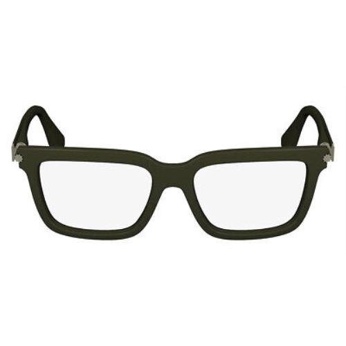 Salvatore Ferragamo Sfg Eyeglasses Men Dark Green 54mm