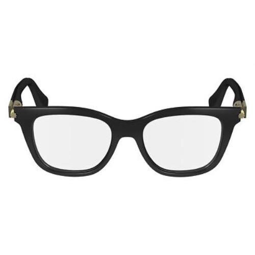 Salvatore Ferragamo Sfg Eyeglasses Women Black 50mm - Frame: Black, Lens: