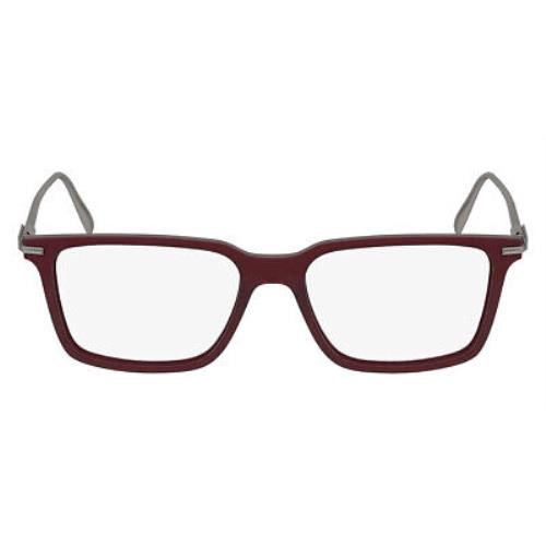 Salvatore Ferragamo Sfg Eyeglasses Men Opaline Wine 53mm