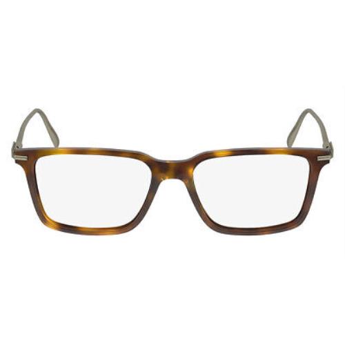 Salvatore Ferragamo Sfg Eyeglasses Men Tortoise 53mm