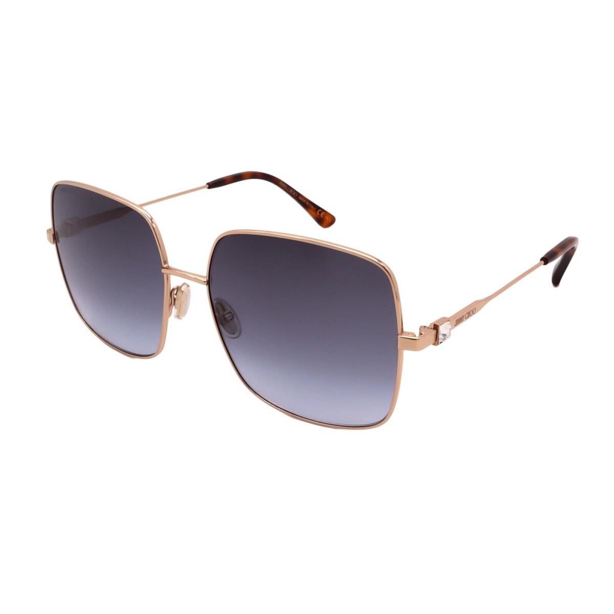 Jimmy Choo Lili/s 000 Women Sunglasses - Frame: Gold, Lens: Gray