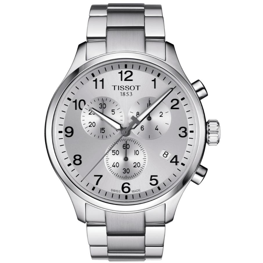 Tissot Chrono XL Classic T-sport Silver Dial Quartz Men`s Watch T1166171103700