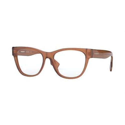 Burberry Eyeglasses BE2301 3808 51mm Opal Brown / Demo Lens