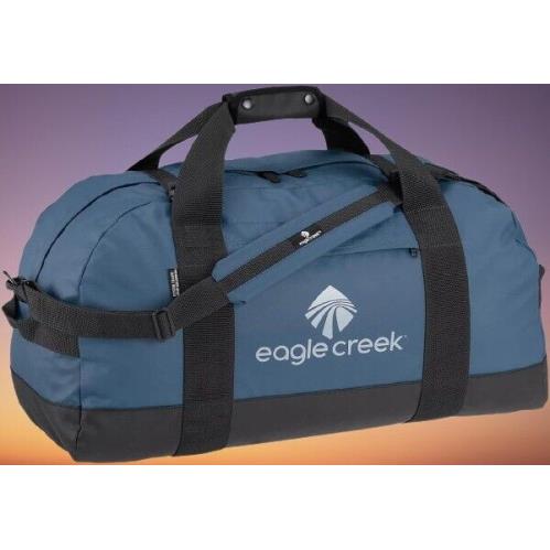 Eagle Creek No Matter What Duffel Travel Bag Rugged Water Resistant Slate Blue