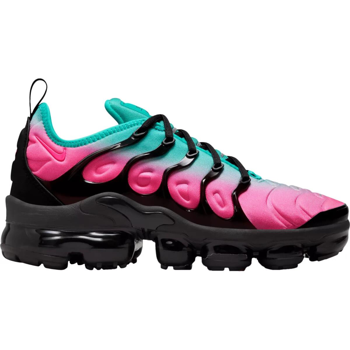 Nike Air Vapormax Plus Women`s Running Shoes All Colors US Sizes 6-11 Pink Blast/Black/Clear Jade