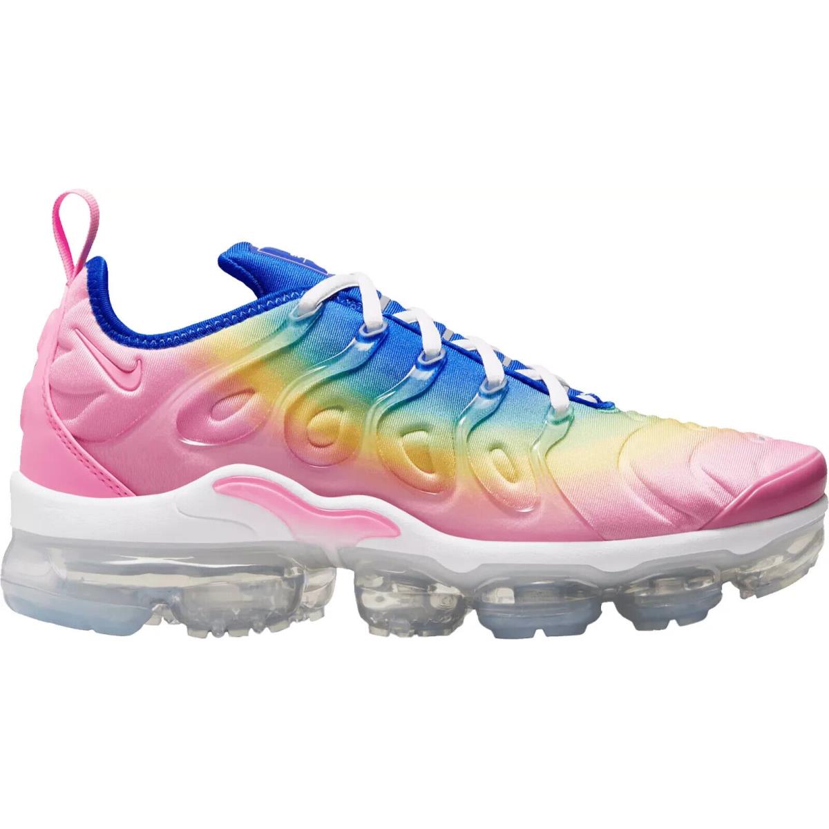 Nike Air Vapormax Plus Women`s Running Shoes All Colors US Sizes 6-11 Pink Spell/Citron Pulse/Spring Green