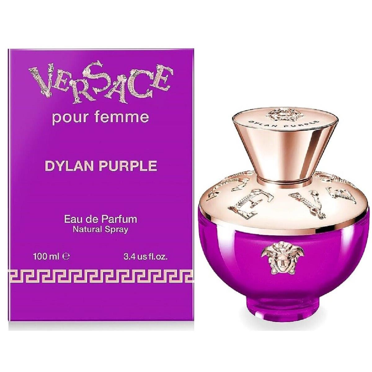 Dylan Purple Versace 3.4 oz / 100 ml Eau de Parfum Edp Women Perfume Spray