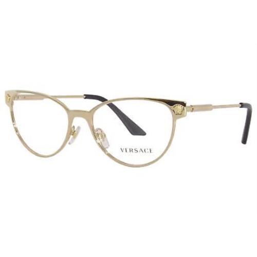 Versace Eyeglasses VE1277 1002 54mm Gold / Demo Lens