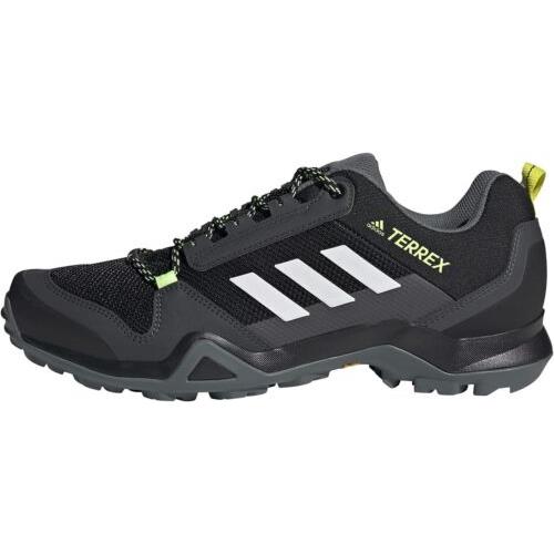 Adidas Outdoor Men`s Terrex Ax3 Trail Running Shoe Black/White/Acid Yellow