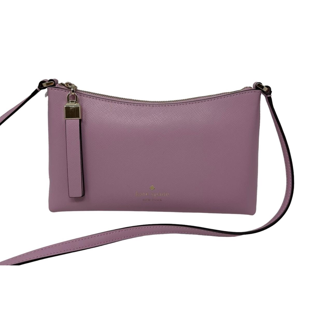 Kate Spade Saffiano Leather Sadie Quartz Pink Crossbody Bag KE594