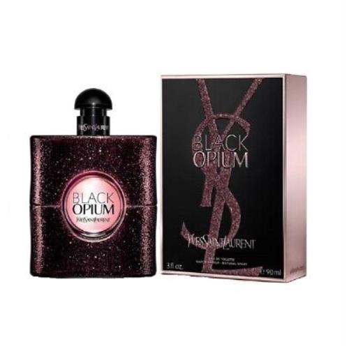 Black Opium Yves Saint Laurent 3.0 oz / 90 ml Edt Women Perfume Spray