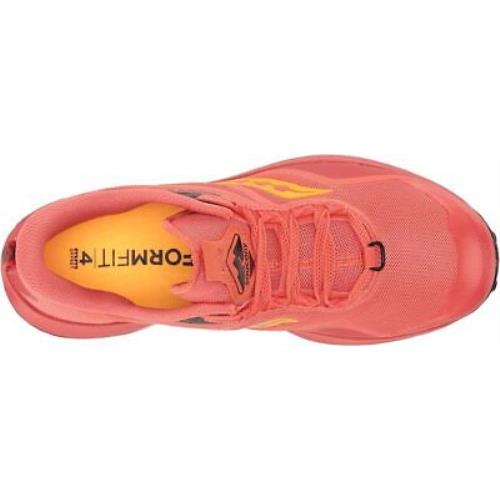Saucony Peregrine 12 Running Shoes Women`s Coral/redrock 8.5