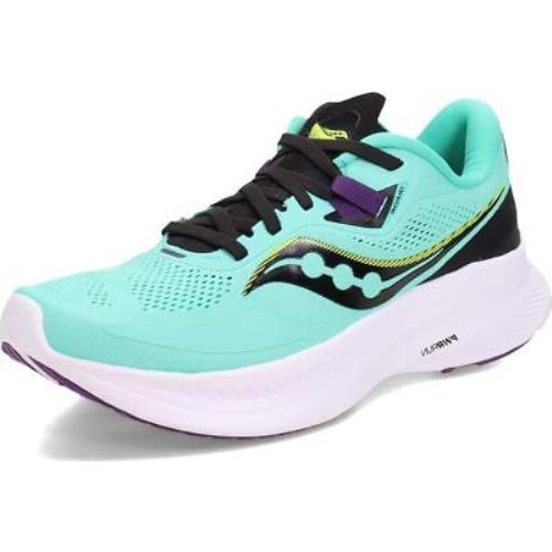 Saucony Guide 15 Running Shoes Women`s Cool Mint/acid 9