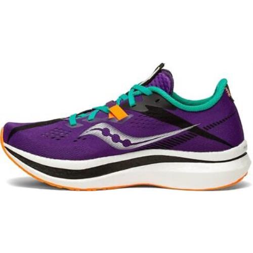 Saucony Endorphin Pro 2 Running Shoes Women`s Concord/jade 8.5