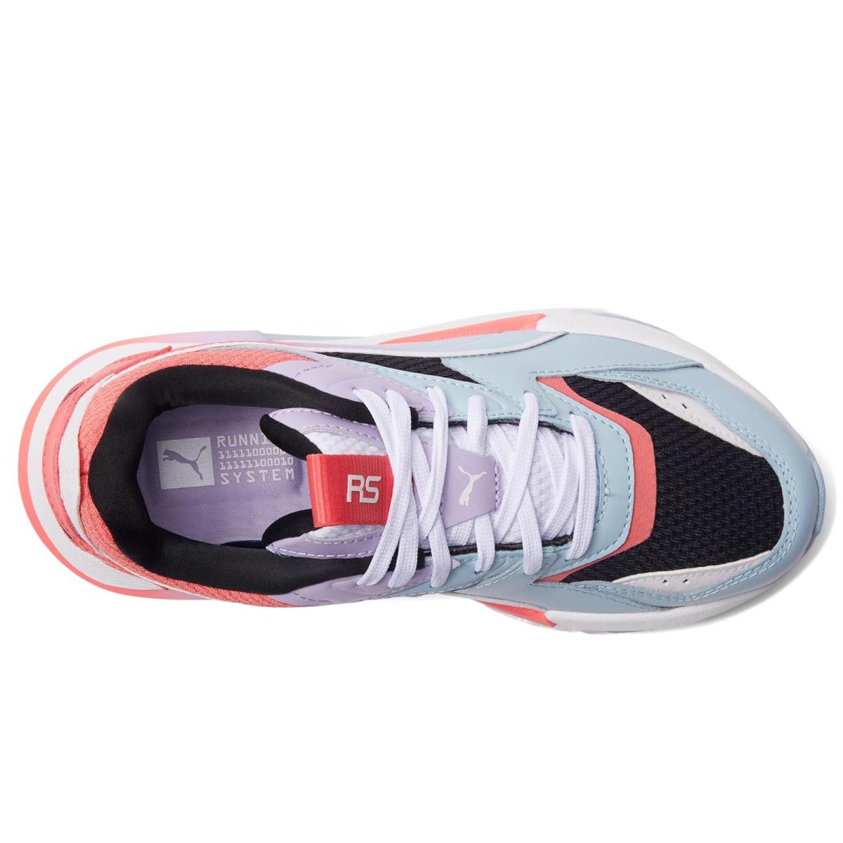 Children Unisex Shoes Puma Kids Rs-pulsoid Snombre Big Kid Silver Sky/Vivid Violet/Electric Blush